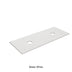 Solid Surface Plain Slab for custom hole cutting Double Under Counter Basin 1200mm