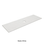 Solid Surface Plain Slab for custom hole cutting Under Counter Basin 1500mm