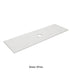 Solid Surface Plain Slab for custom hole cutting Under Counter Basin 1500mm