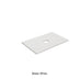 Solid Surface Plain Slab for custom hole cutting Under Counter Basin 750mm