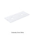 Calacatta Arctic White Solid Surface Stone Top Double Under Counter Basin 1200mm