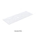 Calacatta Arctic White Solid Surface Stone Top Under Counter Basin 1500mm