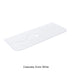 Calacatta Arctic White Curve Solid Surface Stone Top Under Counter Basin 1500mm
