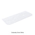 Calacatta Arctic White Curve Solid Surface Stone Top Double Under Counter Basin 1500mm