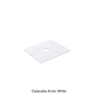 Calacatta Arctic White Solid Surface Stone Top Under Counter Basin 600mm