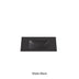 Chasey Solid Surface Stone Basin 12 O'clock Semi Drilled at the back Matte Black 900mm