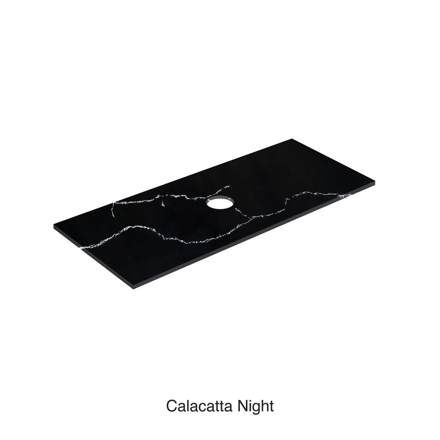 Calacatta Night Solid Surface Stone Top Under Counter Basin 1200mm