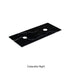 Calacatta Night Solid Surface Stone Top Double Under Counter Basin 1200mm