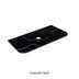 Calacatta Night Curve Solid Surface Stone Top Under Counter Basin 1200mm