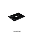 Calacatta Night Solid Surface Stone Top Under Counter Basin 750mm