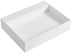 Crete Solid Surface Wall Hung Basin 600x460x130mm Matte White