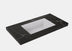 Calacatta Night Black Sintered Stone semless joined with fine ceramic basin Stone thickness 50mm Single Bowl No tap hole 750mm