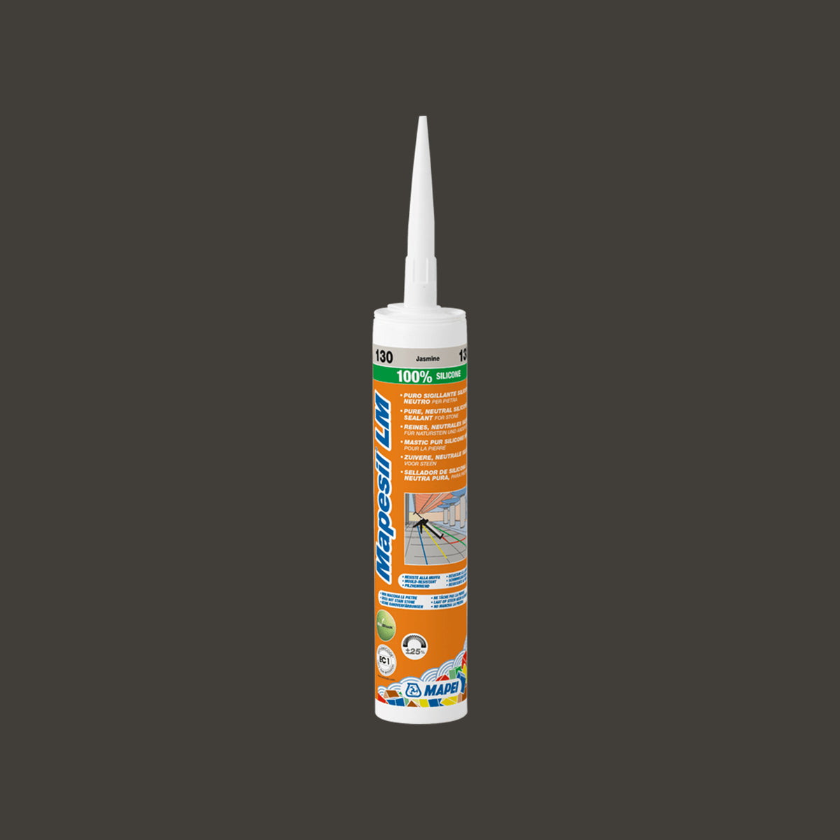Mapei Silicone LM 310ml 120 310ml black silicone sealant cartridge by Tilemall