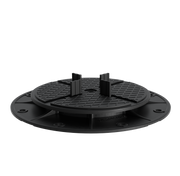 Moonbay Pedestal adjustable tile pedestal 19-30mm in black porcelain by Tilemall