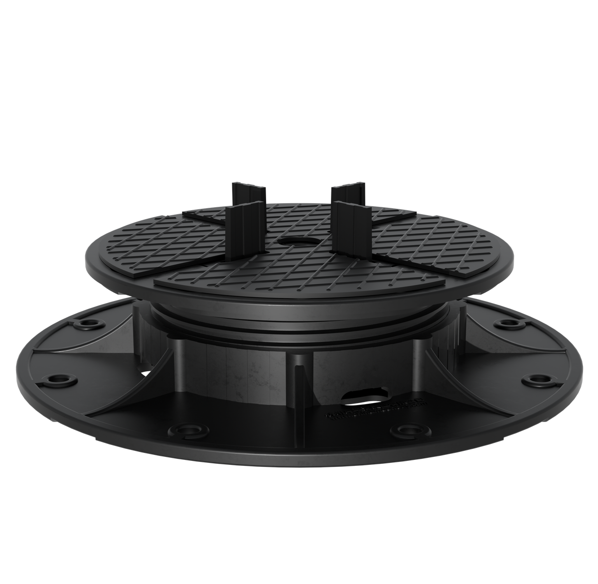 Moonbay adjustable tile pedestal 40-65mm black porcelain by Tilemall