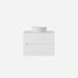 Cabarita Modern Wall Hung Cabinet Matte White
