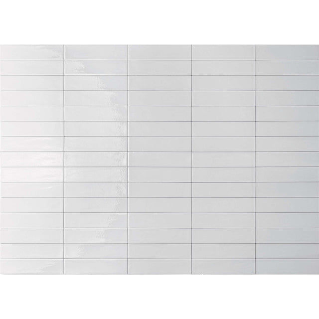 Mojave 60x250 Gloss White Sample Sample Tilemall   