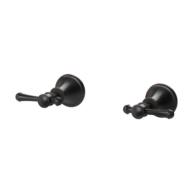Phoenix Nostalgia Lever Wall Top Assemblies Antique Black, product view