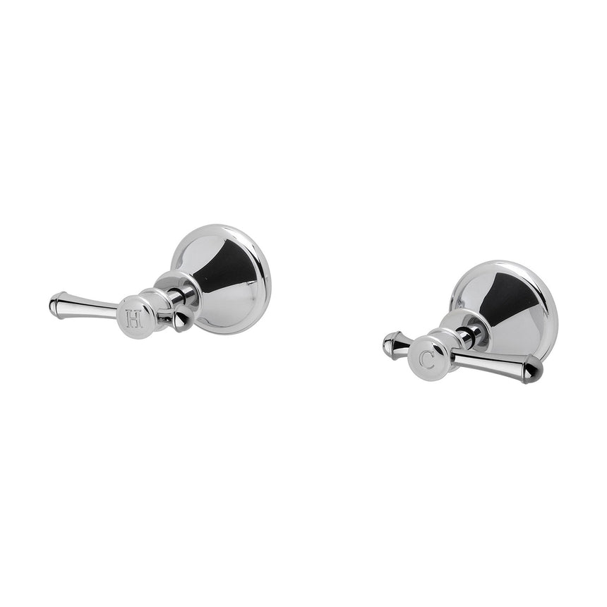 Phoenix Nostalgia Lever Wall Top Assemblies Chrome, product view
