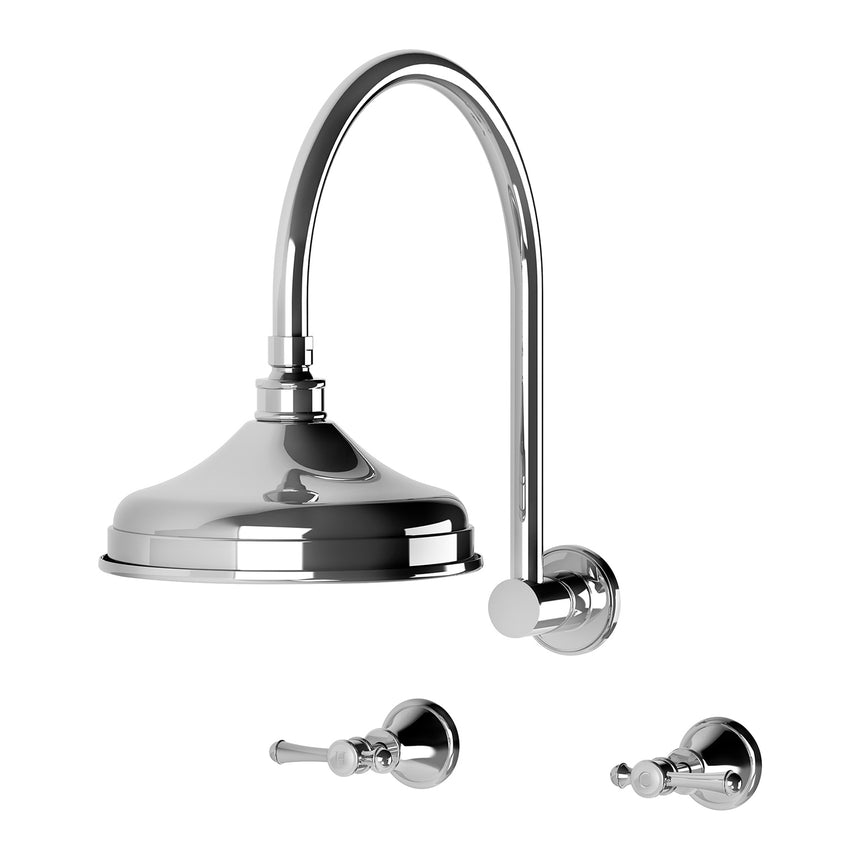 Phoenix Nostalgia Lever Shower Set Chrome, product view