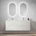 Noosa Ceramic Top Double Basin Vanity