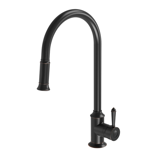 Phoenix Nostalgia Pull Out Sink Mixer 230mm Antique Black, product view
