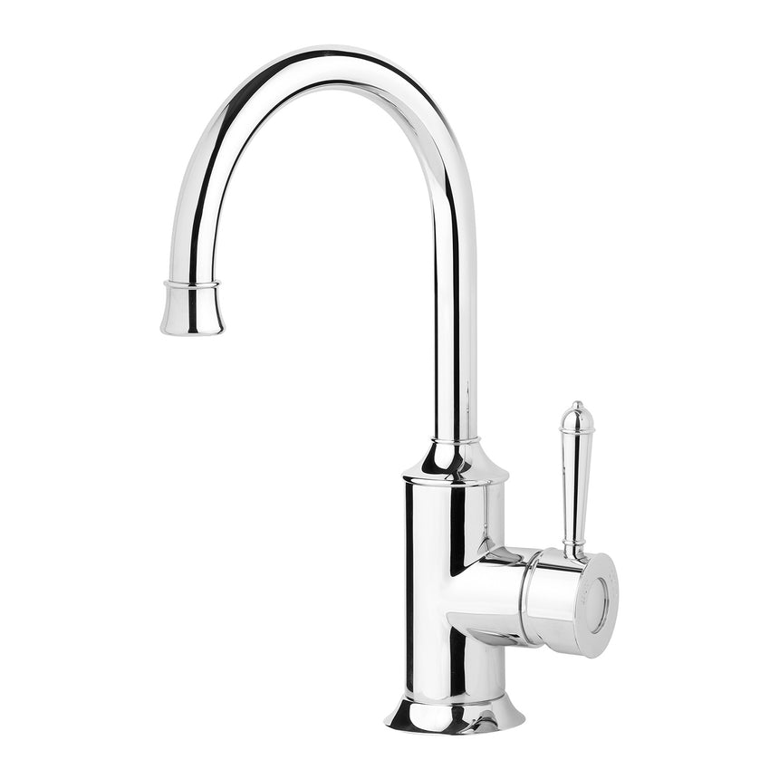 Phoenix Nostalgia Sink Mixer 160mm Gooseneck Chrome, product view