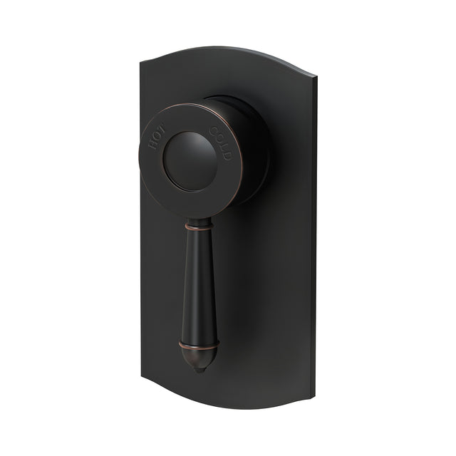 Phoenix Nostalgia Shower / Wall Mixer Antique Black, product view