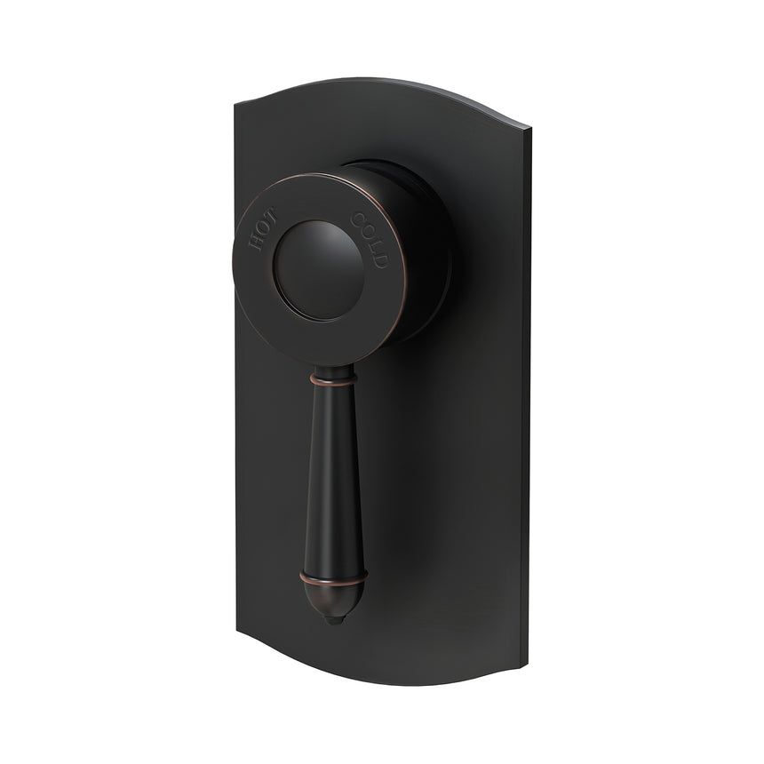 Phoenix Nostalgia Shower / Wall Mixer Antique Black, product view