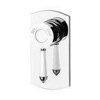 Phoenix Nostalgia Shower / Wall Mixer Chrome/Natural White