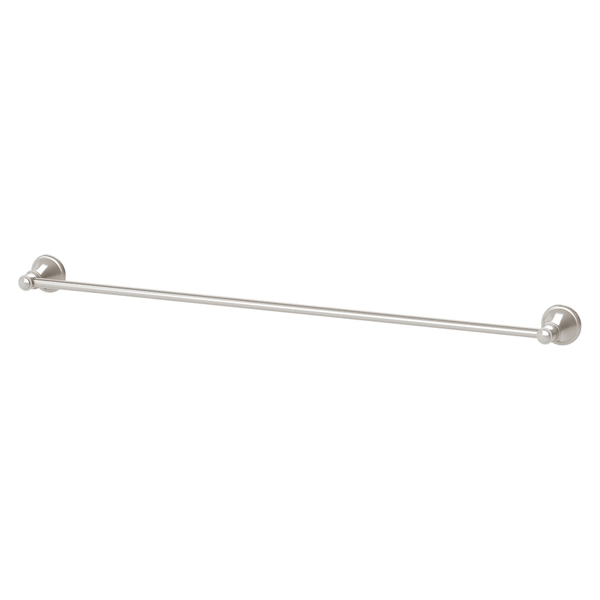Phoenix Nostalgia Single Towel Rail 760mm Brushed Nickel, product view