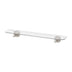 Phoenix Nostalgia Glass Shelf Brushed Nickel