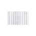 Marble Mosaic Concave 198x318mm Honed Carrara