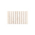 Marble Mosaic Concave 198x318mm Honed White Travertine