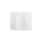Marble Mosaic Rectangle 60x200mm Tumbled Ming Green Sample