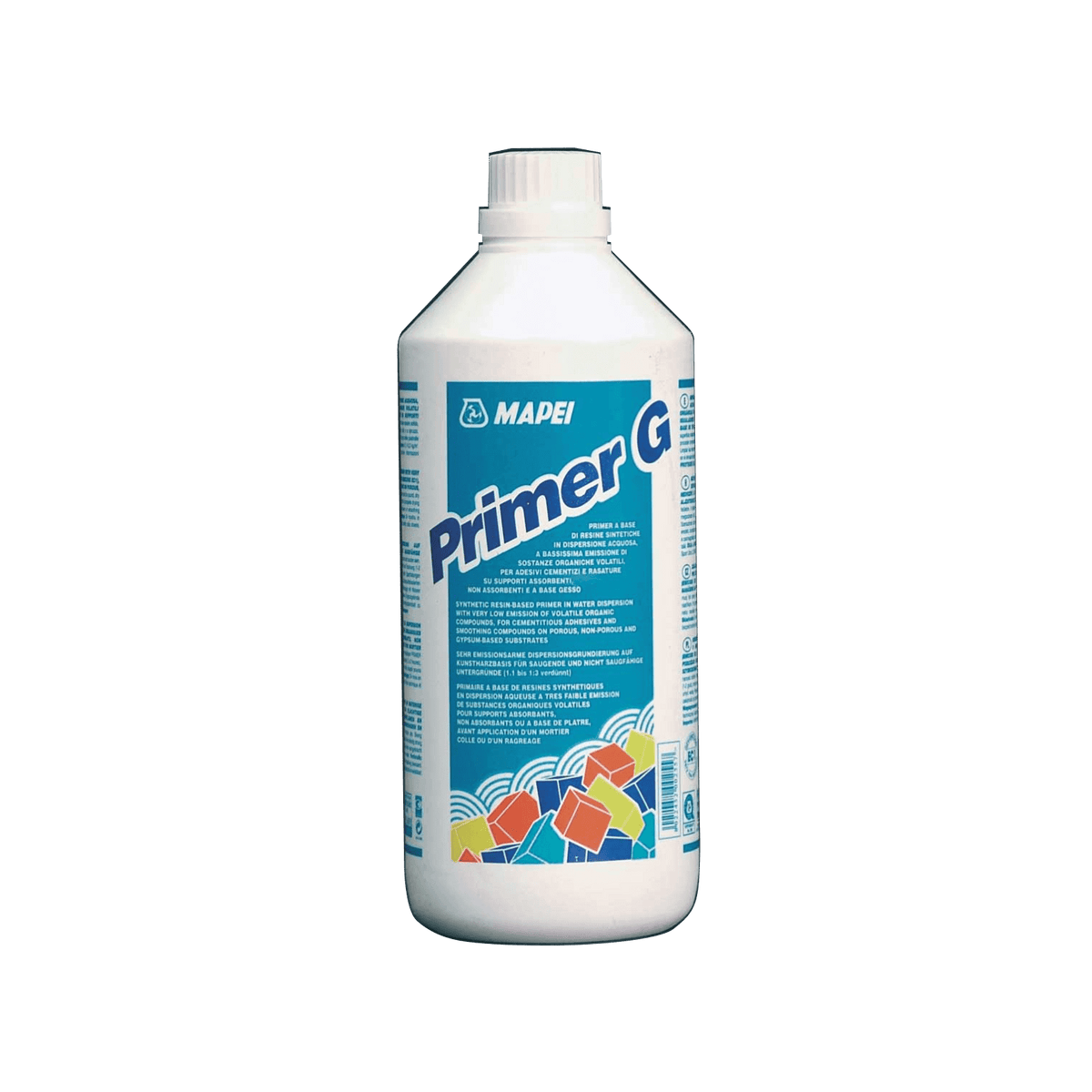 Mapei Primer G 1kg 1kg substrate preparation primer in white liquid bottle by Tilemall