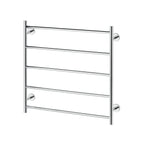 Phoenix Radii Heated Towel Ladder 750mm x 740mm Chrome