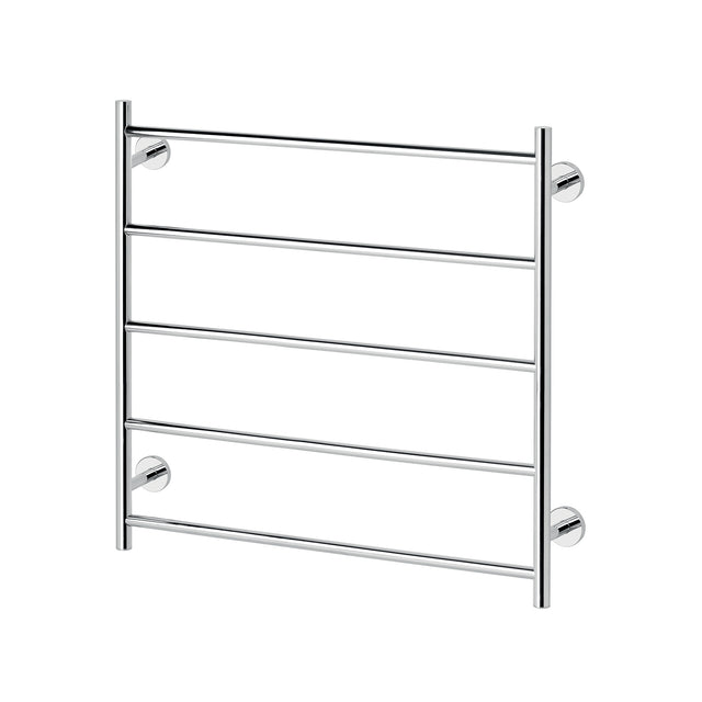 Phoenix Radii Heated Towel Ladder 750mm x 740mm Chrome, product view