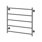 Phoenix Radii Heated Towel Ladder 750mm x 740mm Brushed Carbon