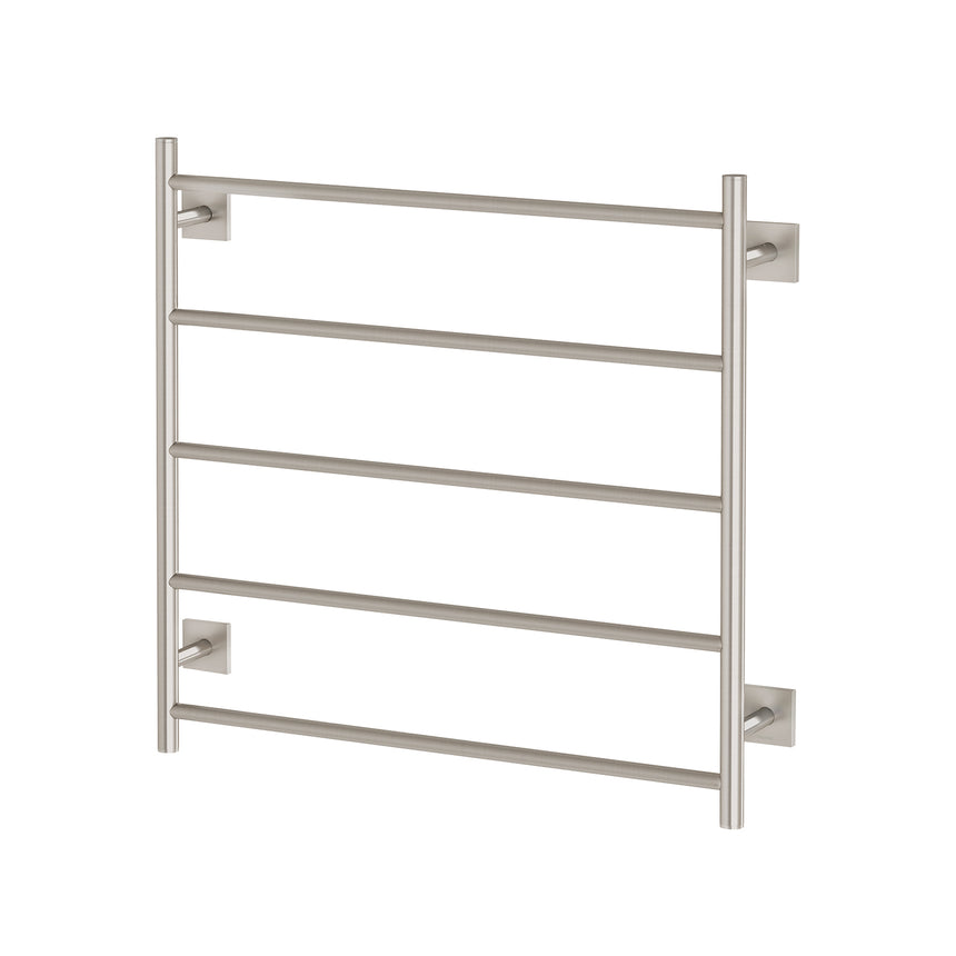 Phoenix Radii Heated Towel Ladder 750mm x 740mm Brushed Nickel, additional product view