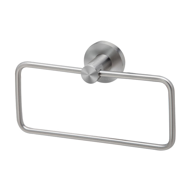 Phoenix Radii SS 316 Hand Towel Holder Round Plate Stainless Steel, product view