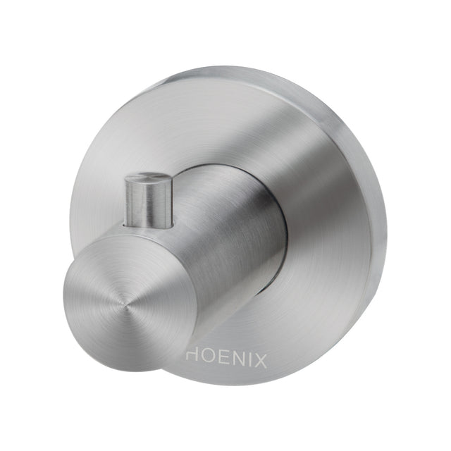 Phoenix Radii SS 316 Robe Hook Round Plate Stainless Steel, product view