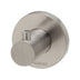 Phoenix Radii Robe Hook Round Plate Brushed Nickel