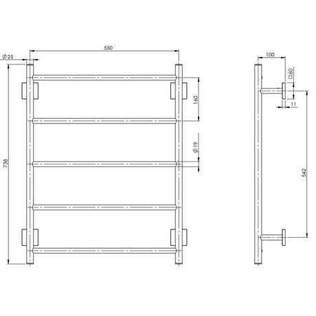 RS870_Radii_Towel_Ladder_