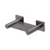 Phoenix Radii Soap Dish Square Plate Brushed Carbon