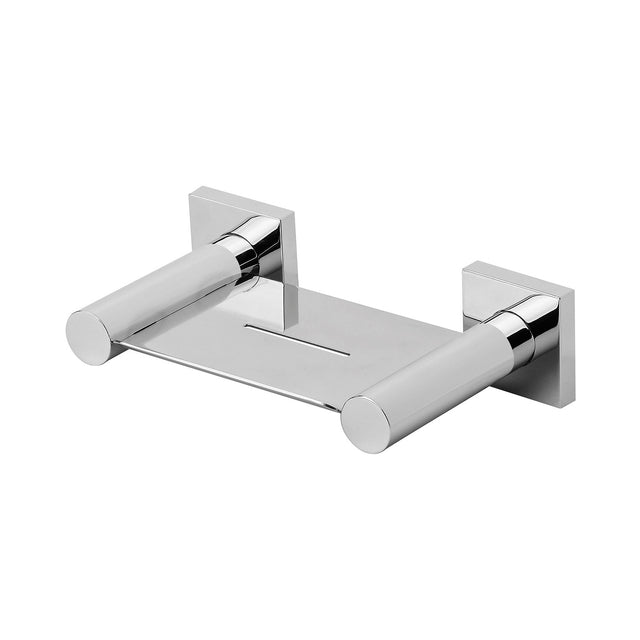Phoenix Radii Soap Dish Square Plate Chrome, product view