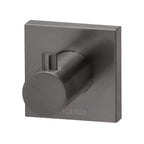 Phoenix Radii Robe Hook Square Plate Brushed Carbon