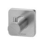 Phoenix Radii SS 316 Robe Hook Square Plate Stainless Steel