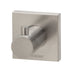 Phoenix Radii Robe Hook Square Plate Brushed Nickel