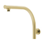 Phoenix Rush High-Rise Shower Arm Brushed Gold